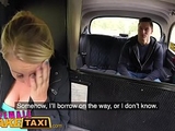 Female Fake Taxi Hot blonde sucks and fucks Czech cock in taxi